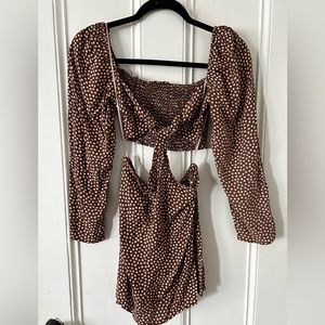 Sky Madison Cutout Dress